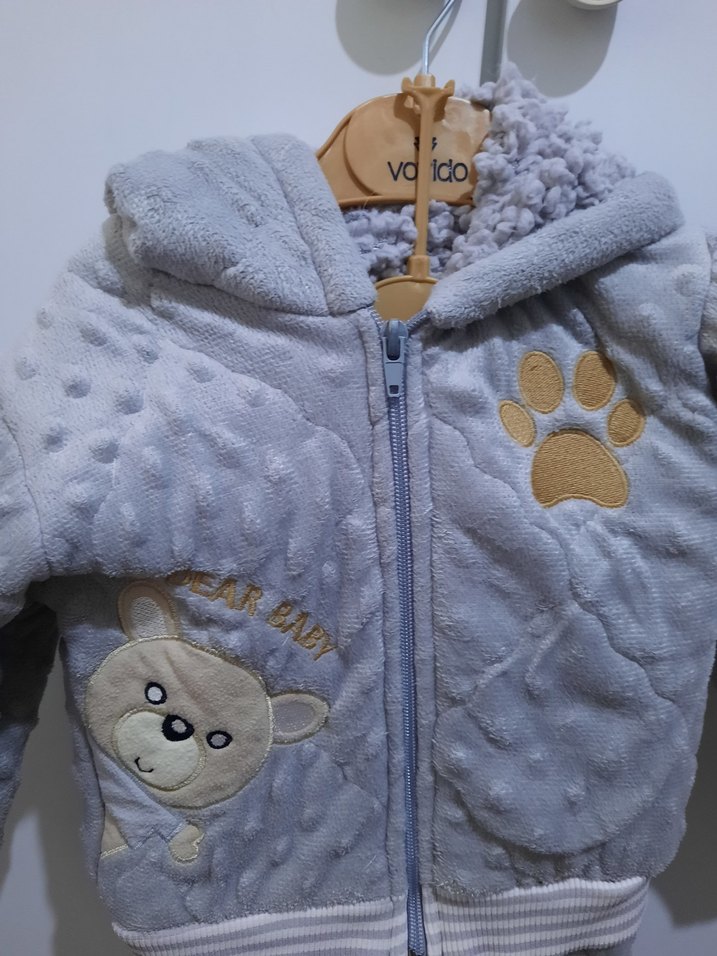 Gri  Bebek 2 li Takım - Görsel 2