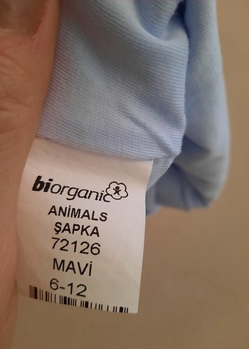 mavi Desenli Bebek Şapkası - Görsel 3