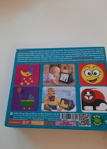 Tummy Time Karın Üstü Aktivite ve Zeka Kartları - Görsel 2