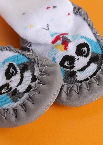 bebek desenli patik çorap - Görsel 3