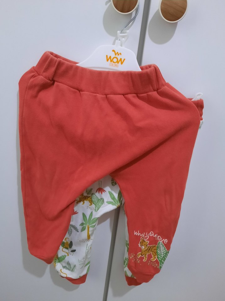 Renkli Desenli Erkek Çocuk Rahat Pantolon - Görsel 2