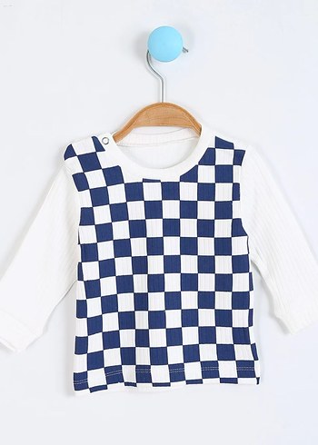 Mavi Bebek Takım Düğmeli takım - Görsel 4