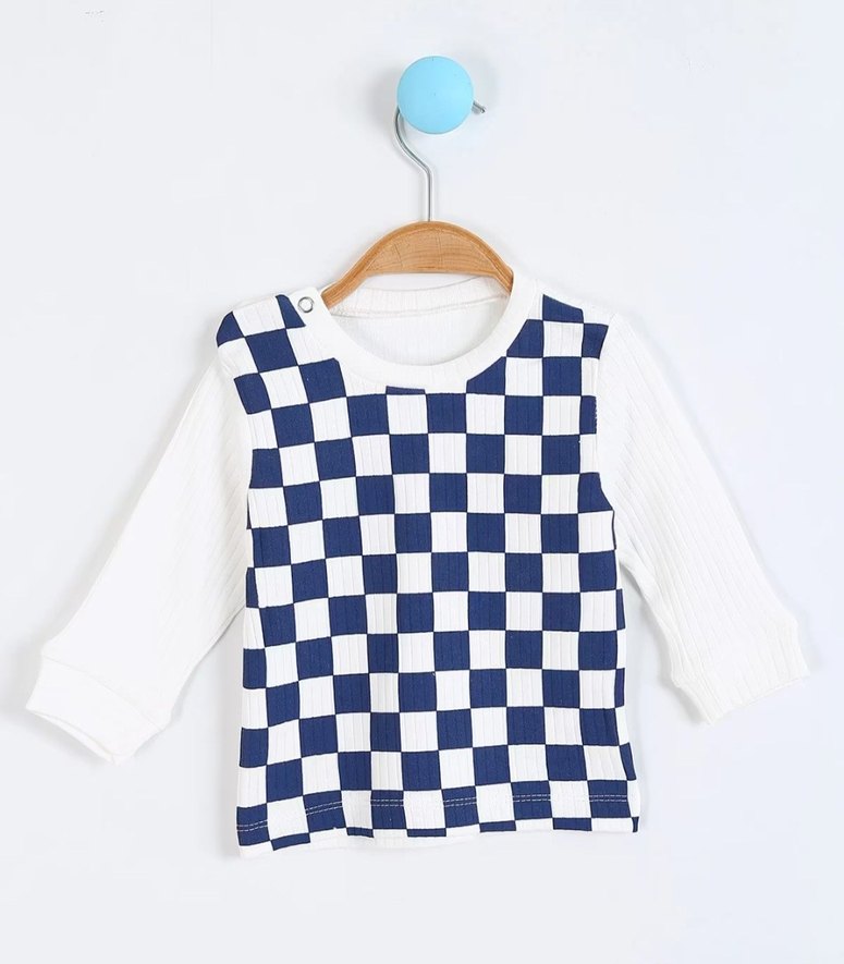 Mavi Bebek Takım Düğmeli takım - Görsel 4