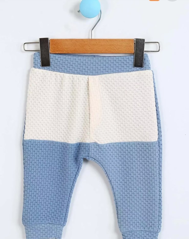 Mavi Bebek Takım Düğmeli takım - Görsel 3