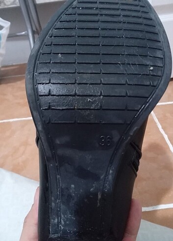 36 Beden siyah Renk Kadın kısa bot