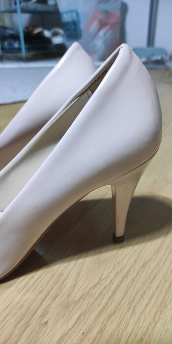 38 Beden pembe Renk Stiletto pudra parlak