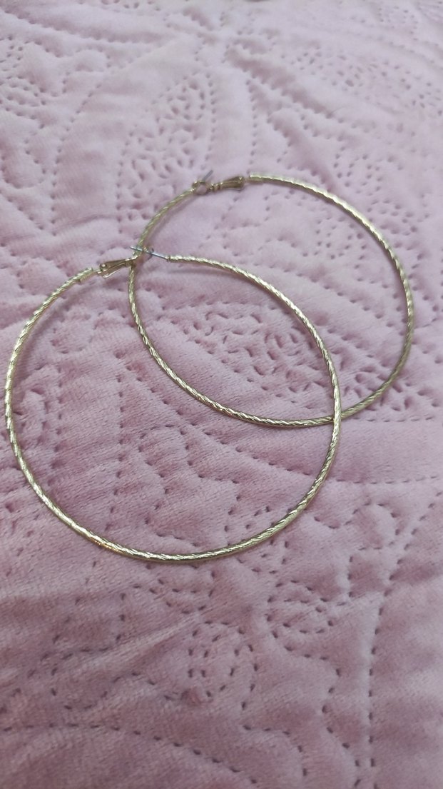 Minimalist Bohem Midi  Nakışlı Küpe - Görsel 3