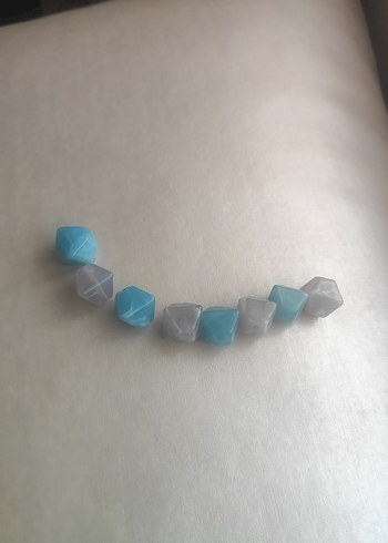 Turkuaz Boncuklu Minimalist Kadın Bileklik - Görsel 3