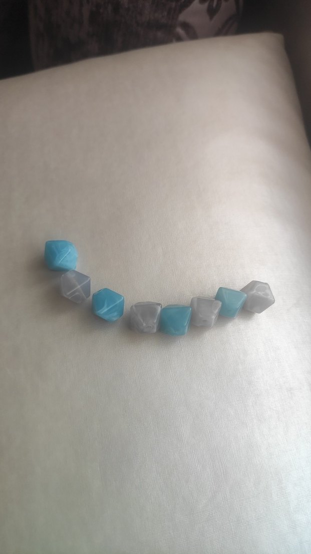 Turkuaz Boncuklu Minimalist Kadın Bileklik - Görsel 3