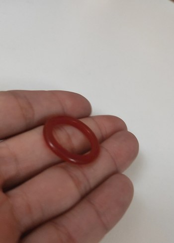 Kırmızı Hac Kadın Yüzük - Görsel 3