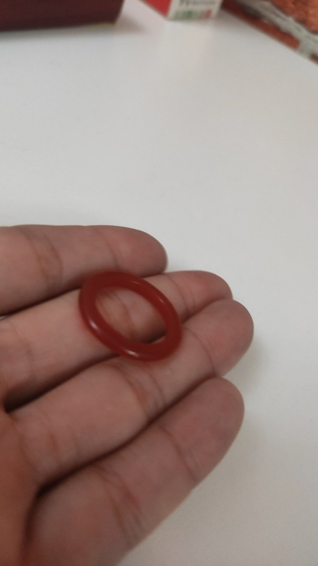 Kırmızı Hac  Kadın Yüzük - Görsel 3