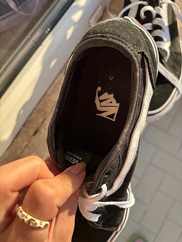 Vans vans siyah ayakkabı