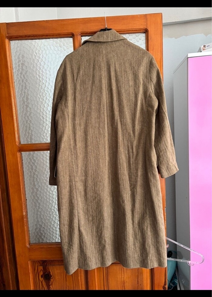 zara uzun ceket - Görsel 2