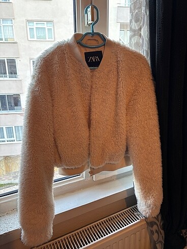 Peluş mont