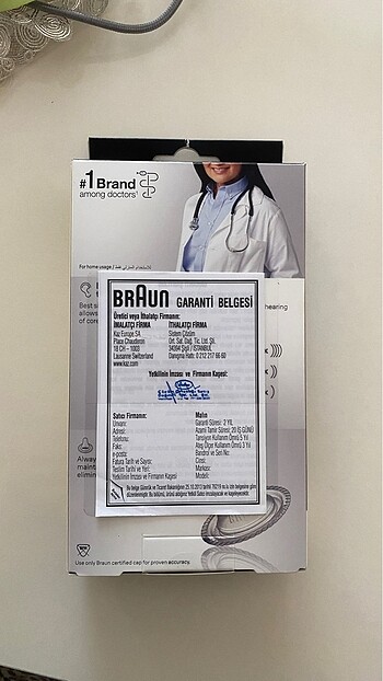 Braun ateş ölçer - Görsel 5