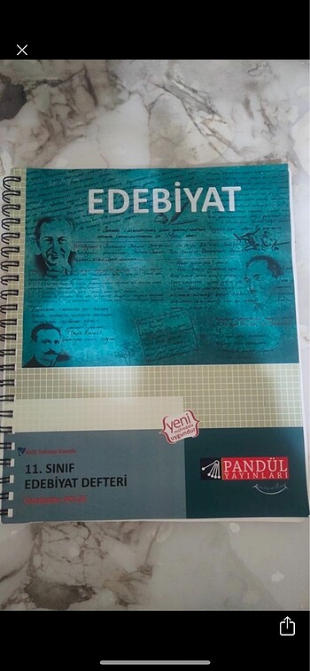 11. Sınıf Edebiyat Defteri