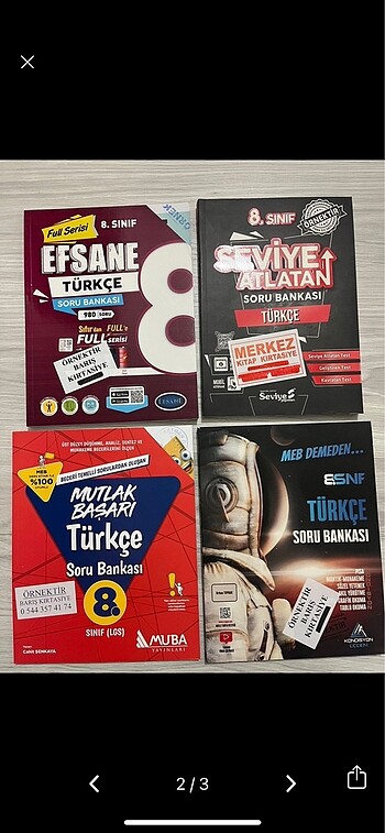 8. Sınıf Türkçe Soru Bankası