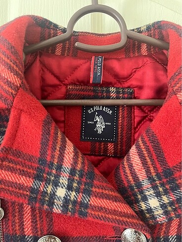 U.S Polo Assn. Kısa Kaşe Kaban