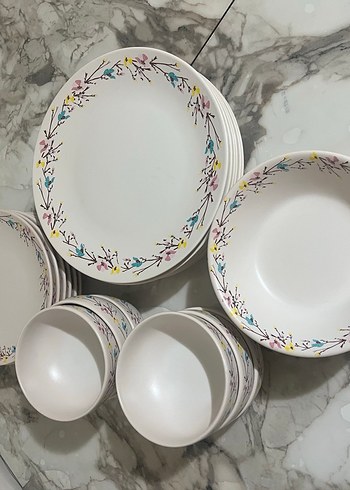 6 Kişilik Keramika Yemek Takımı - Görsel 2