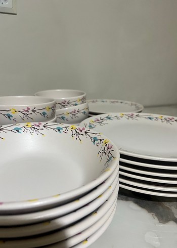 6 Kişilik Keramika Yemek Takımı - Görsel 4