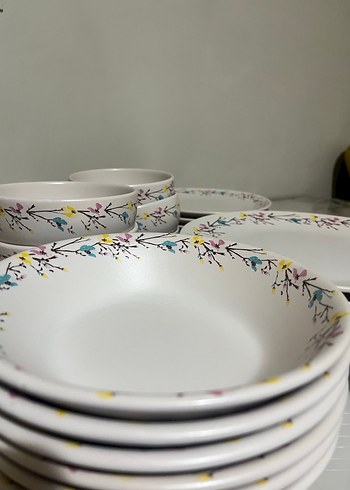 6 Kişilik Keramika Yemek Takımı - Görsel 3