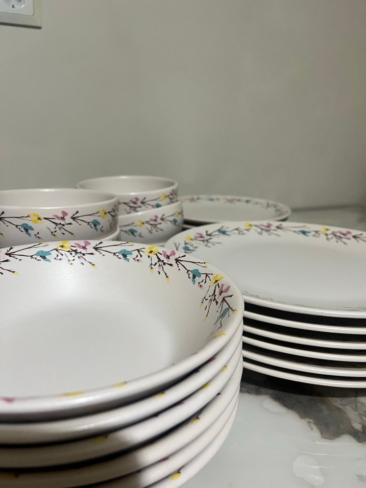 6 Kişilik Keramika Yemek Takımı - Görsel 4