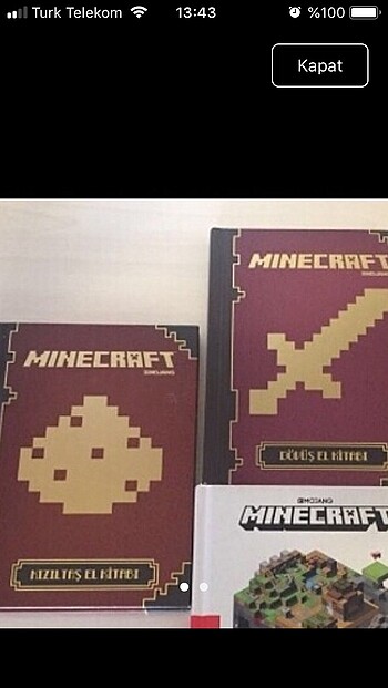 minecraft kitapları