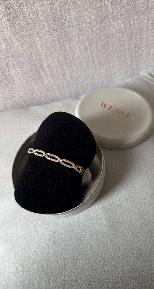 WESSE Altın Renk Zincir Detaylı Bileklik - Görsel 3