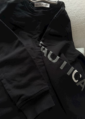 Siyah Sweatshirt Sweatshirt - Görsel 2