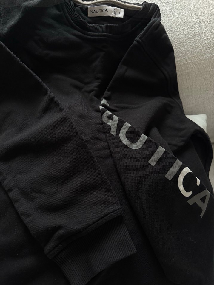 Siyah Sweatshirt Sweatshirt - Görsel 2