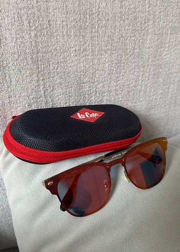 Parlak Kırmızı Güneş Gözlüğü - Lee Cooper - Görsel 2
