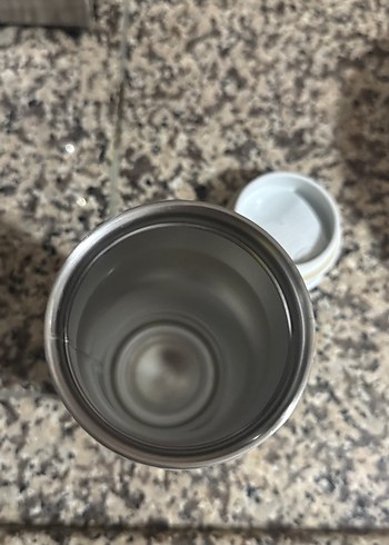 Sarı Starbucks Termos Bardak - Görsel 4