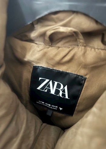 Kahverengi Kadın Midi Boy Sıcak Mont - Görsel 3