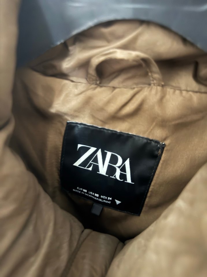 Kahverengi Kadın Midi Boy Sıcak Mont - Görsel 3