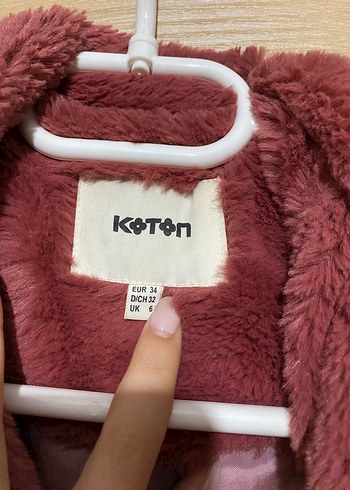 Koton KOTON PELUŞ KABAN