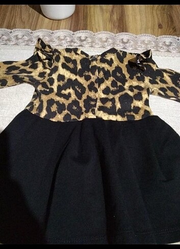Diğer 3.6 aylık leopar elbise