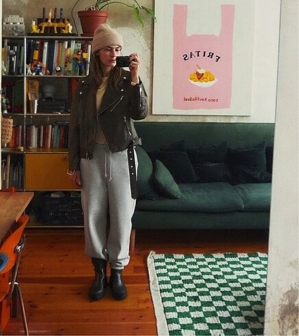 Zara Zara eskitme deri ceket