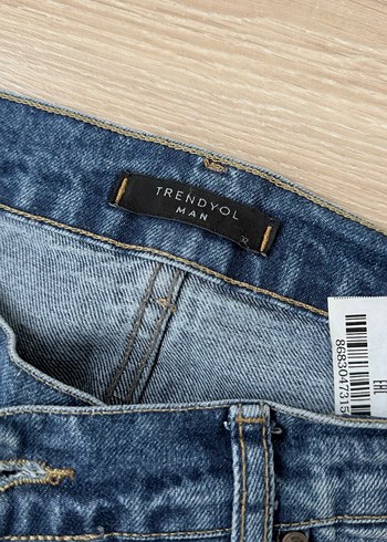 Parlak Mavi erkek Denim Pantolon - Görsel 2
