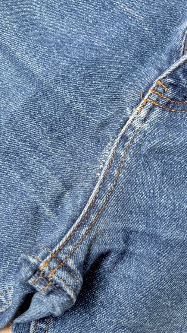 Kadın Mavi Denim Normal Paça Jean - Görsel 2