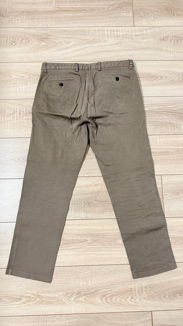 Bej Erkek Keten Pantolon Regular Fit - Görsel 3