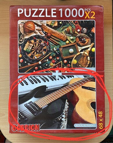 1000 parça puzzle