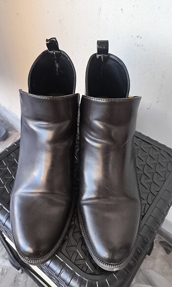 39 Beden bordo Renk Zara bot 