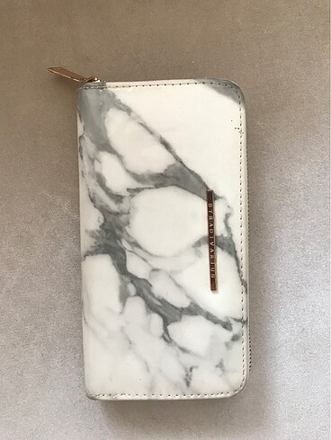 Stradivarius mermer desenli cüzdan