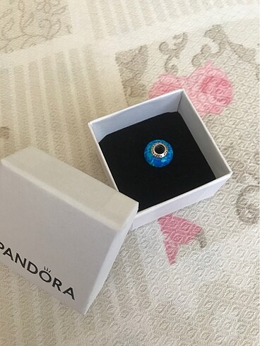  Beden mavi Renk Pandora okyanus mavisi charm