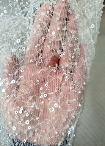 Balık model demonteli gelinlik - Görsel 10