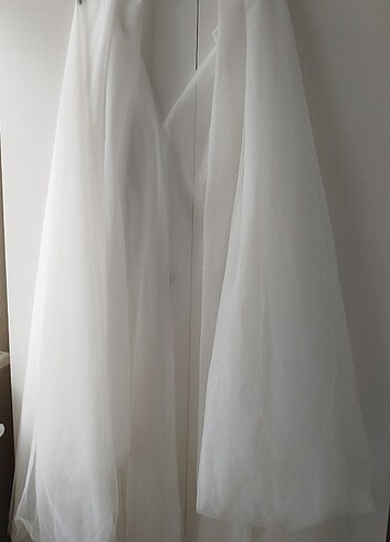 Balık model demonteli gelinlik - Görsel 11