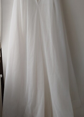 Balık model demonteli gelinlik - Görsel 12