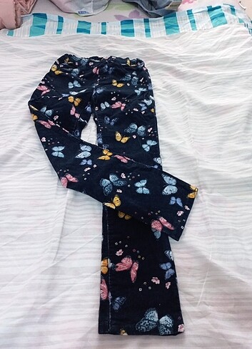 7 Yaş Beden lacivert Renk H&M KIZ COCUK PANTOLON