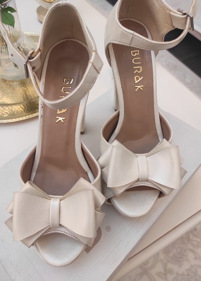 Platform gelinlik ayakkabı  - Görsel 4