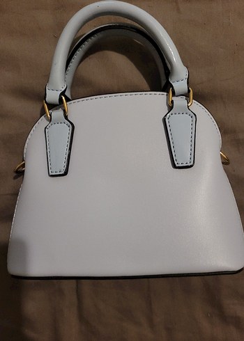 River Island Kadın Mini Patentli Mavi Çanta - Görsel 3